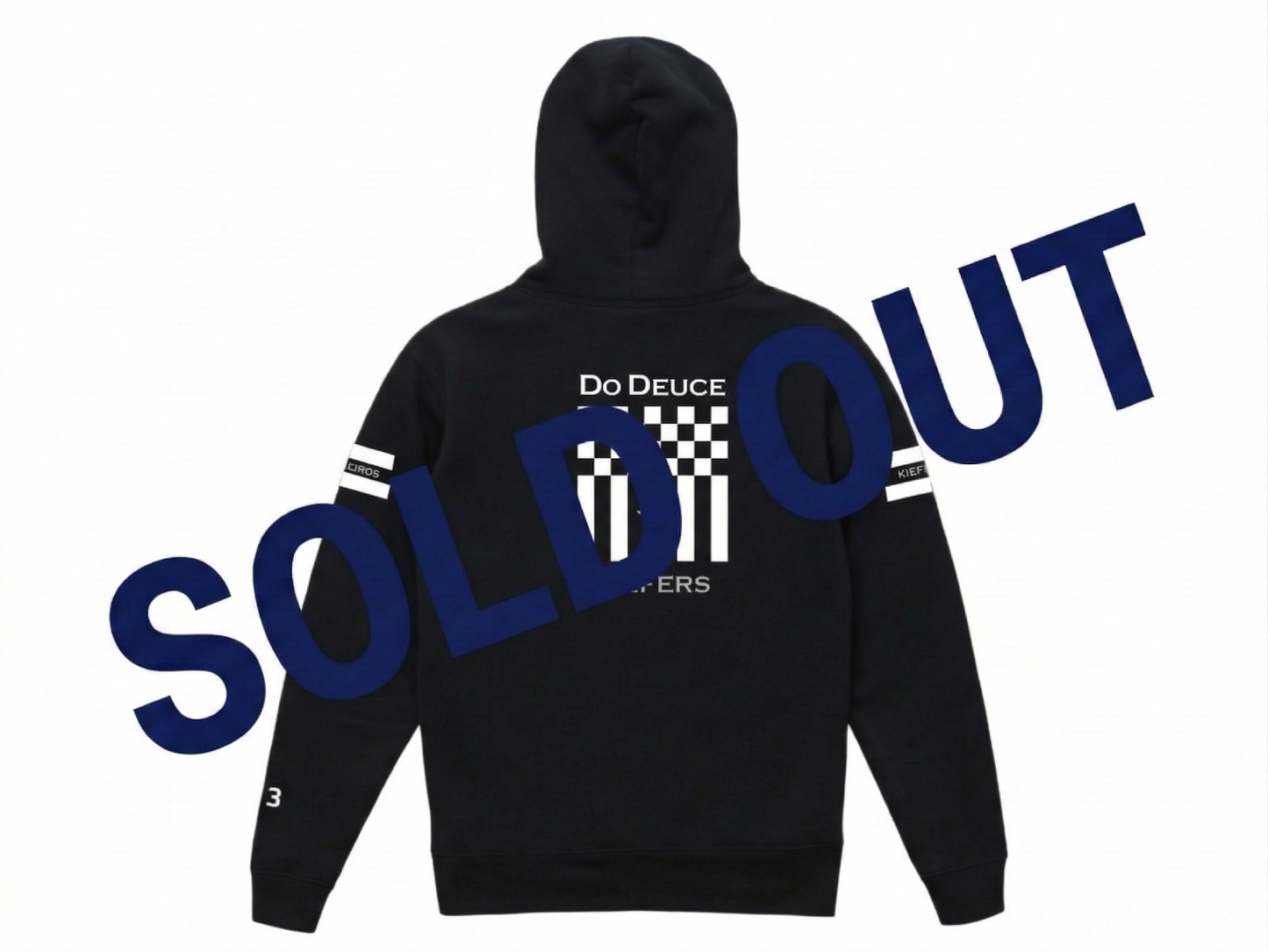 【DO DEUCE】ドウデュース DO DEUCE Jockey's hoodie limited Black/Silver version 2024