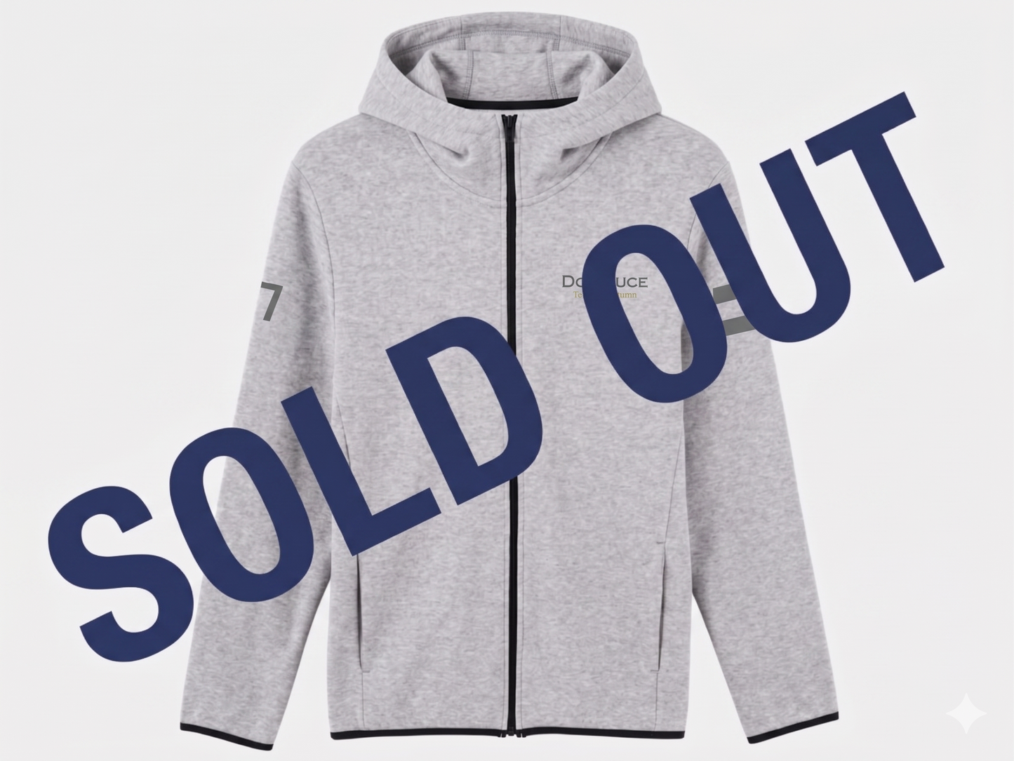 【DO DEUCE】 ドウデュース！天皇賞・秋 G1 優勝ジョッキーパーカー (DO DEUCE Official G1 Jockey`s Hoodie " TENNO SHO AUTUMN "Version 2024) Gray