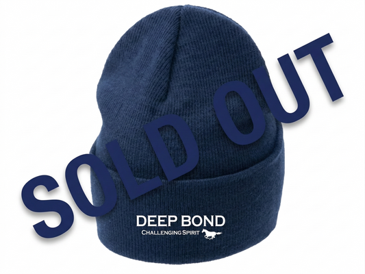 【ディープボンド】公式 ニットキャップ Team DEEP BOND official beanie Navy