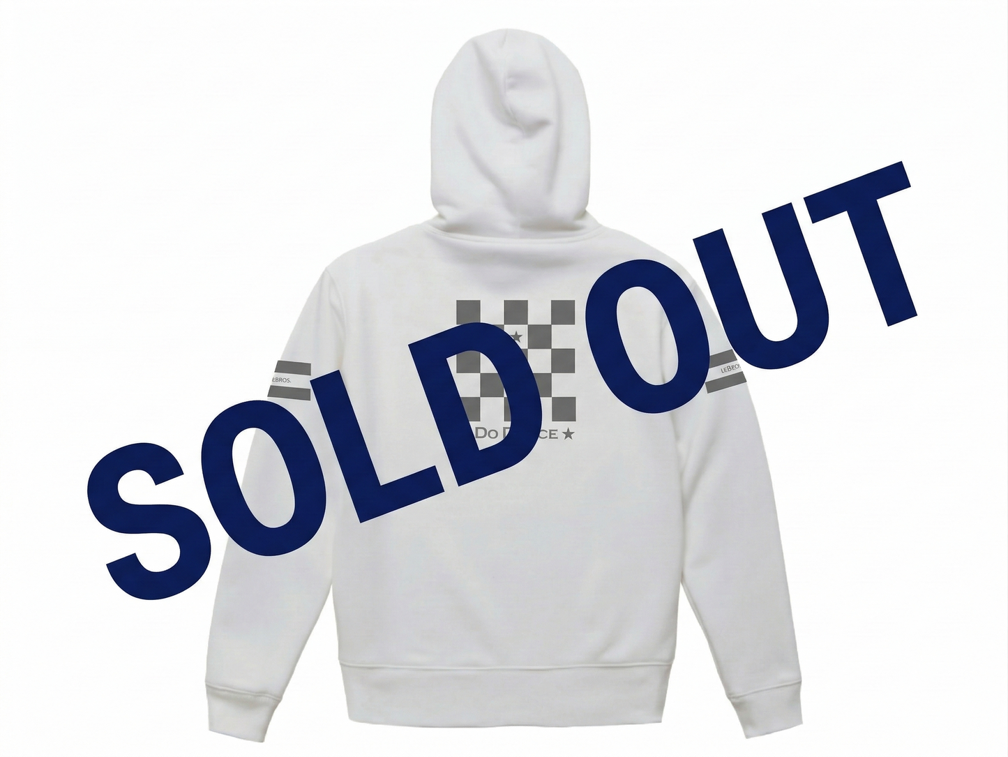 【DO DEUCE】ドウデュース DO DEUCE Jockey's hoodie 2024  White/Silver