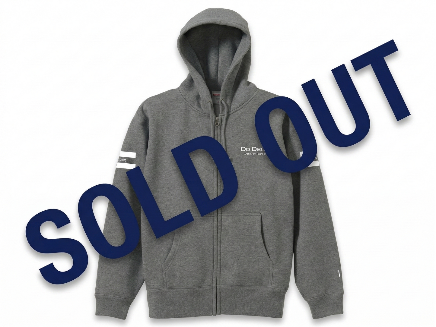 【DO DEUCE】ドウデュース DO DEUCE Jockey's hoodie 2024  Gray/Silver