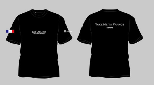 Limited 50枚 NEW【 DoDeuce-T】ドウデュース "Take me to France" limited version  Black