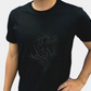 CAVALEIROS. エリート3Dエンブレム Tシャツ Black