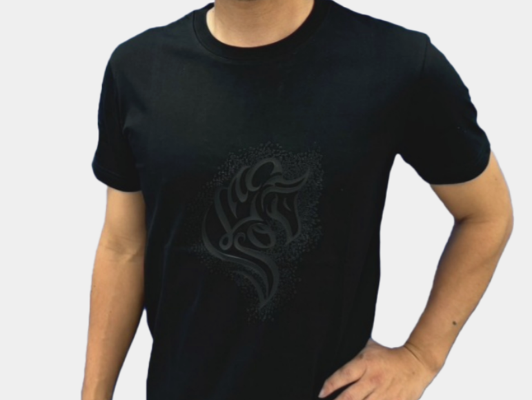 CAVALEIROS. エリート3Dエンブレム Tシャツ Black