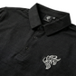 NEW【CAVALEIROS.】ドライタッチ・ジャカード シグネチャーポロ Black