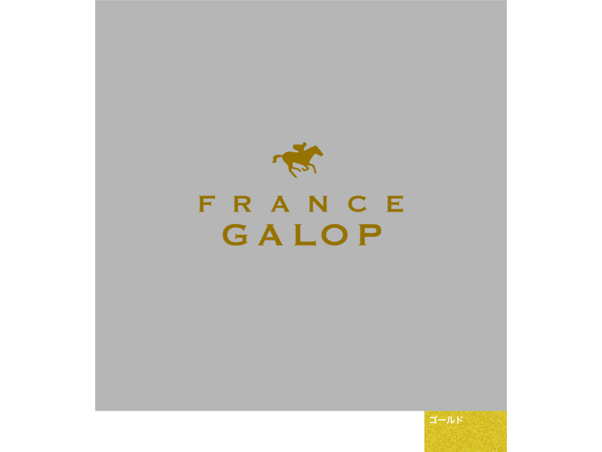 【France Galop】 フランスギャロ  ジョッキーパーカー限定 ゴールドカラー ( Pullover Jockey's Hoodie White/Gold)