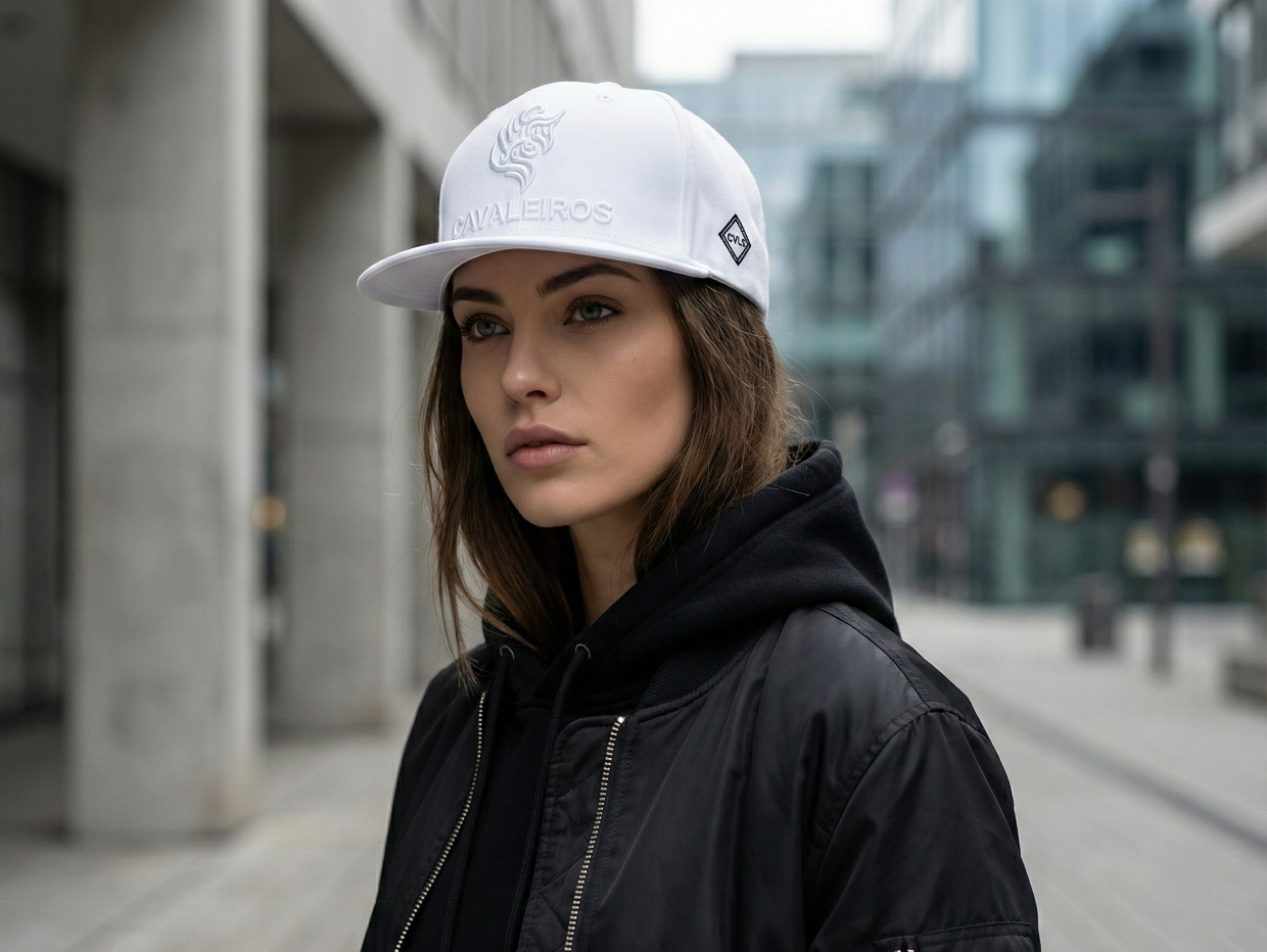 【勝利の女神キャップ】CAVALEIROS.ORIGINAL シグネチャー・キャップ / White all logo