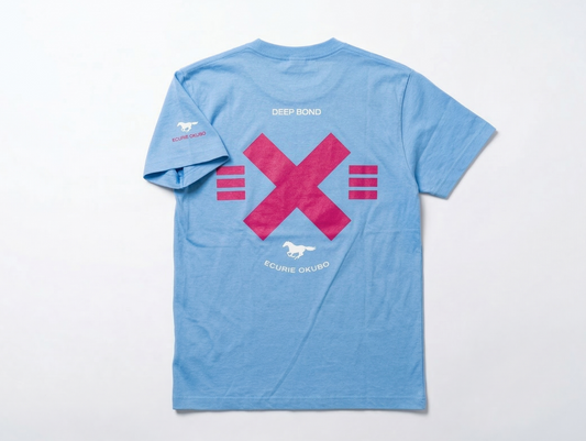 【ディープボンド】大久保厩舎 公式 Tシャツ2023  DEEP BOND Official T-Shirts NorthHills Color Version Blue