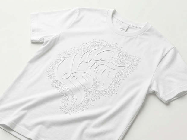 【CAVALEIROS.】エリート3Dエンブレム Tシャツ White