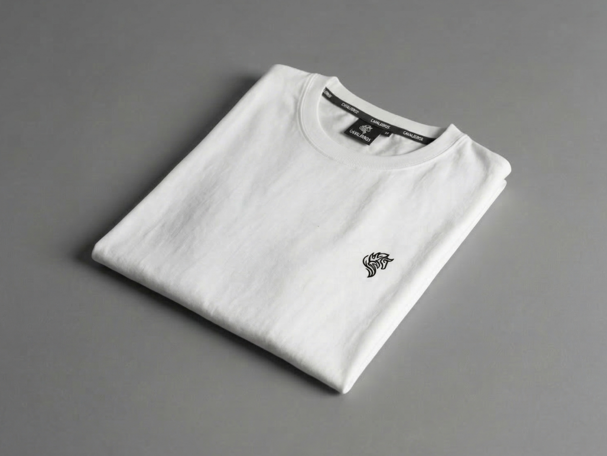 【CAVALEIROS.】CVLS  Birth T-shirt White