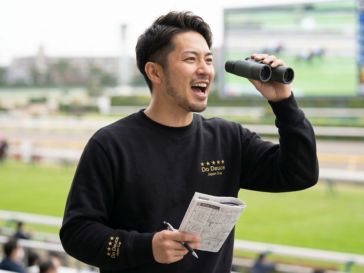 【DoDeuce】ドウデュース JAPAN CUP優勝記念トレーナー Black