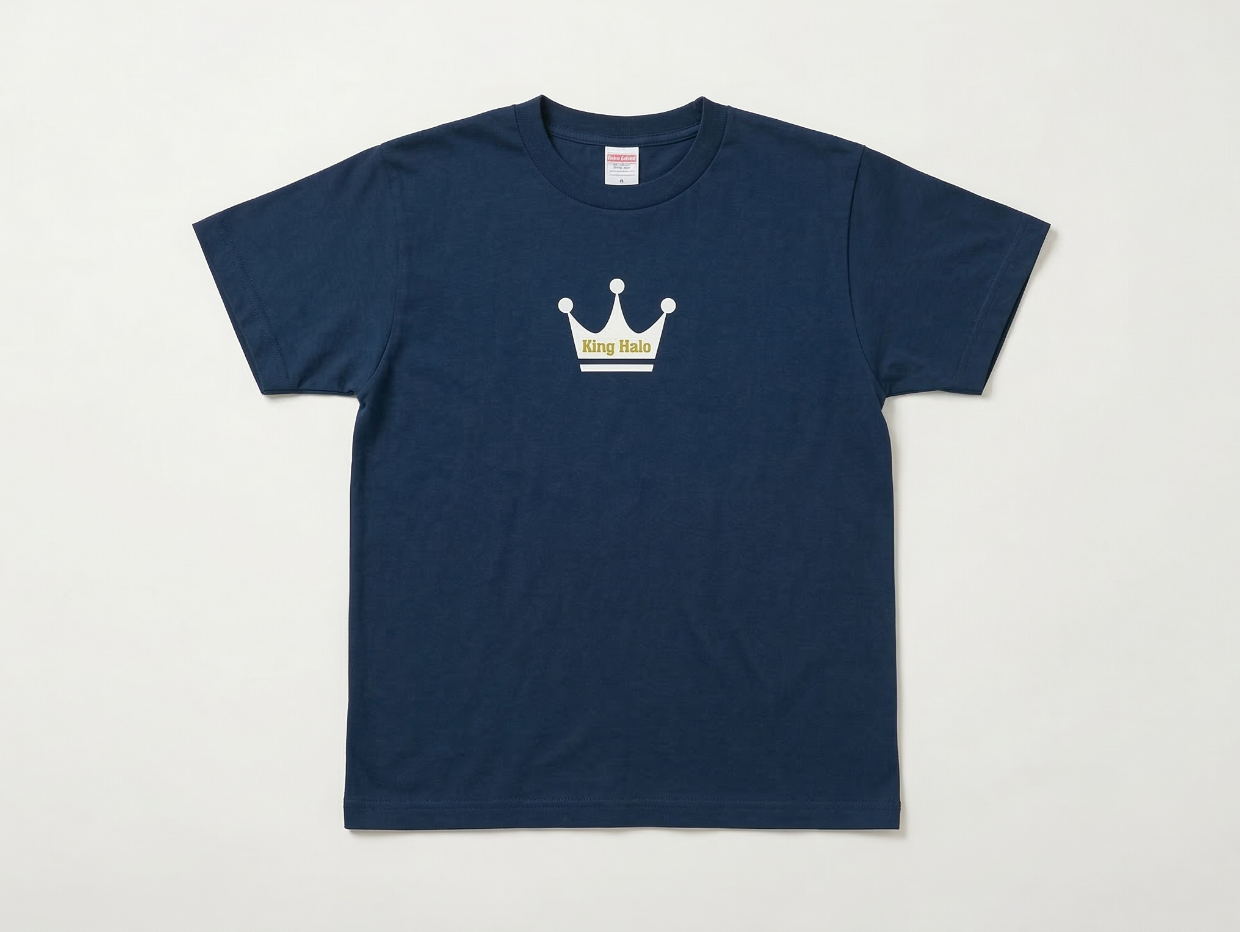 【キングヘイロー】協和牧場公式 King Halo Official Legendary T-Shirts 2023 Blue/ White