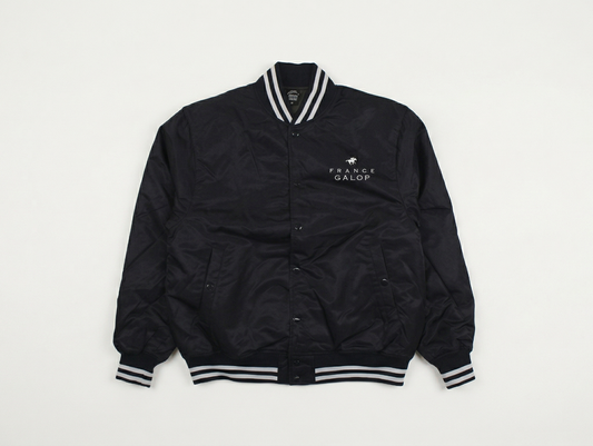 【France Galop】フランスギャロ公式 スタジアムジャケット （FRANCE GALOP STADIUM JACKET Black）