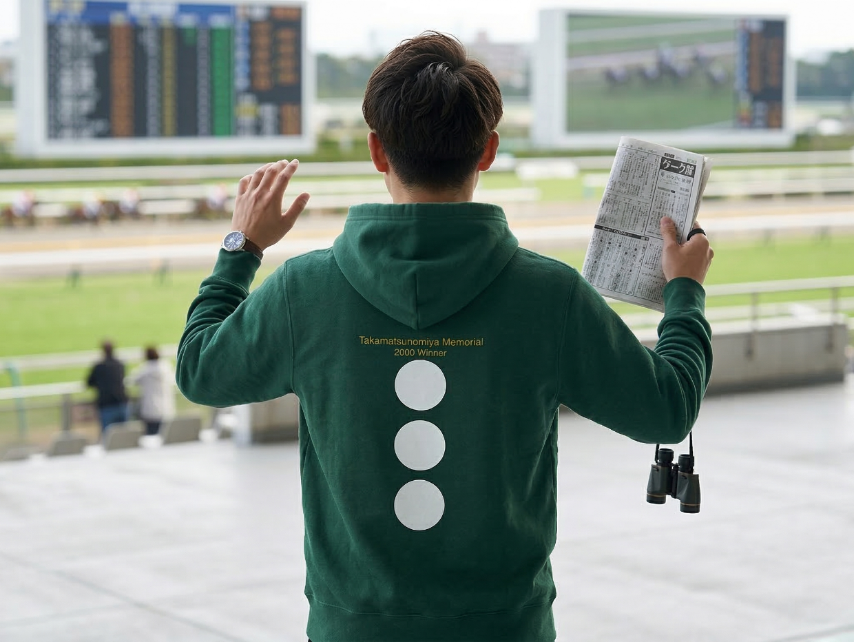 【キングヘイロー】KING HALO 高松宮記念 2000 優勝記念バージョン！スウェットパーカー  PULLOVER HOODIE - Green/ GOLD