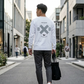 【ディープボンド】ロング T-シャツ DEEPBOND LONG T  2023 大久保厩舎公式 勝負服バージョン White/Silver