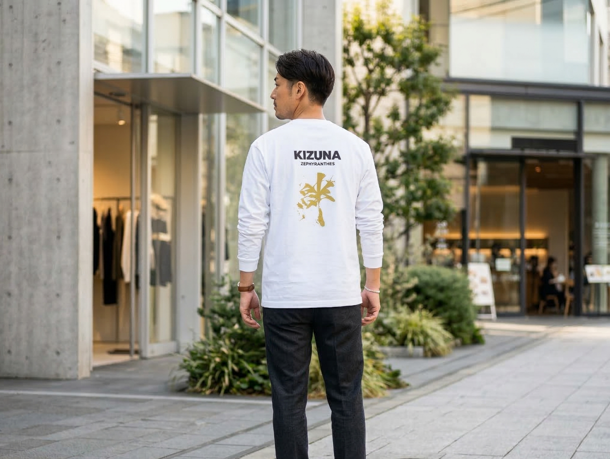 【ディープボンド】ロング T-シャツ DEEPBOND LONG T  2023 絆バージョン  White/Gold