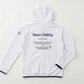 【テスコガビー】長嶋氏公式 二冠馬のテスコガビー！Tesco Gabby PULL OVER  HOODIE  2023　WHITE / PURPLE
