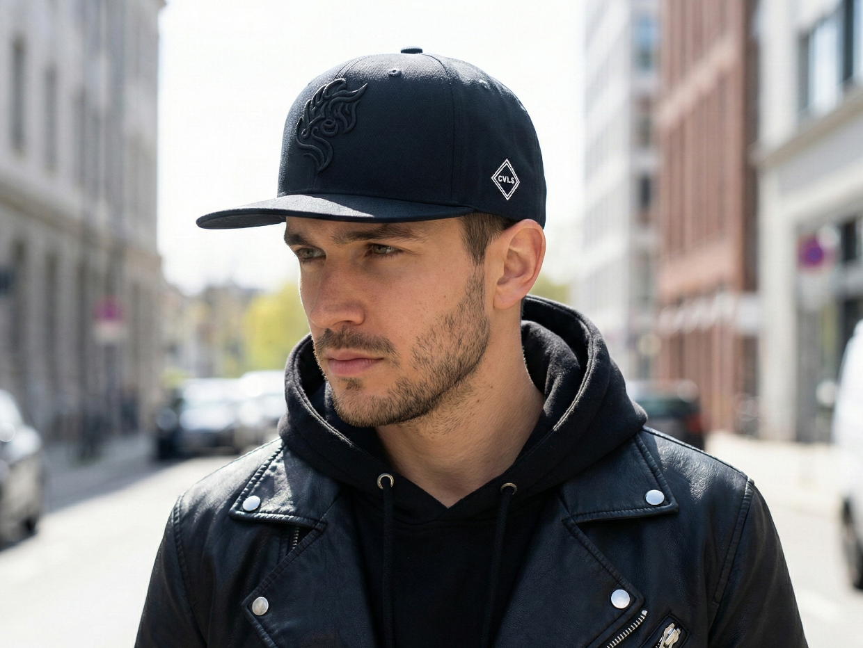 【勝利の女神キャップ】CAVALEIROS.ORIGINAL シグネチャー・キャップ / Black logo mark