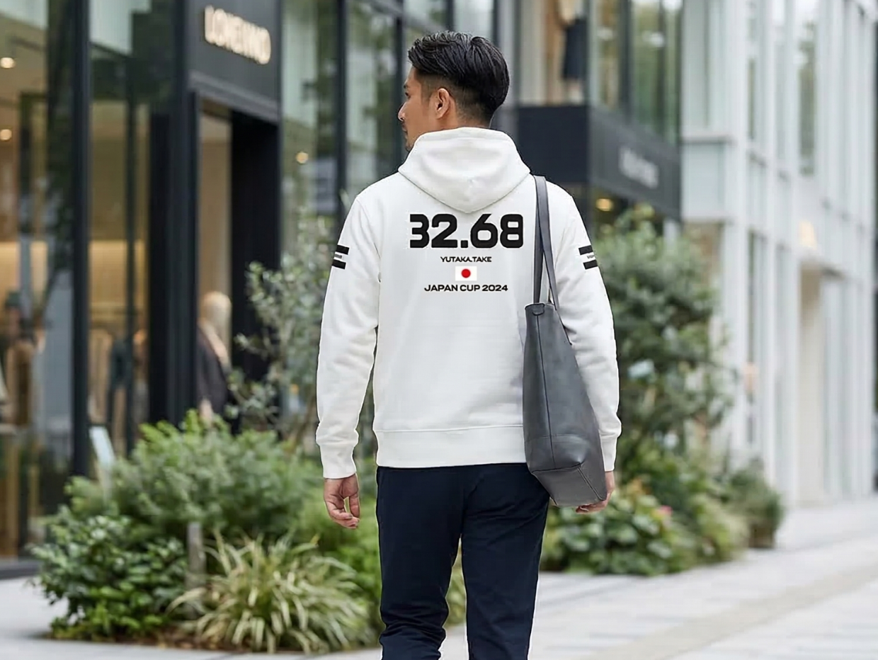 【DoDeuce】ドウデュース JAPANCUP 2024優勝記念 32.68 limitedバージョン DoDeuce-HOODIE White