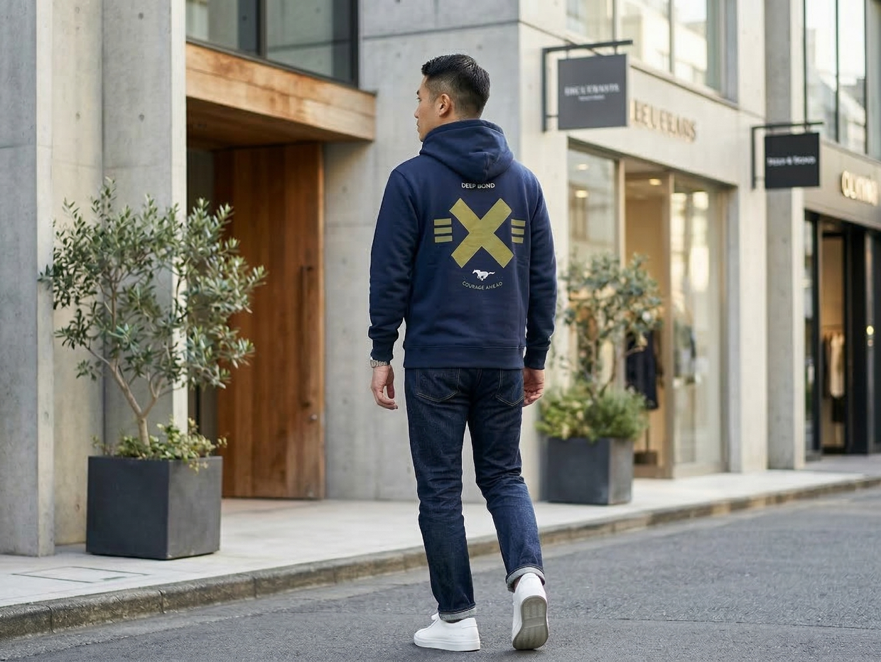 【新品・希少3L】ディープボンド ジョッキーパーカー 2023勝負服Ver. ディープボンド】DEEPBOND Jockey`s スウェットパーカー PULLOVER
