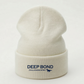 【ディープボンド】公式 ニットキャップ Team DEEP BOND official beanie White
