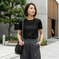 【CAVALEIROS.】エリート3Dエンブレム Tシャツ Black