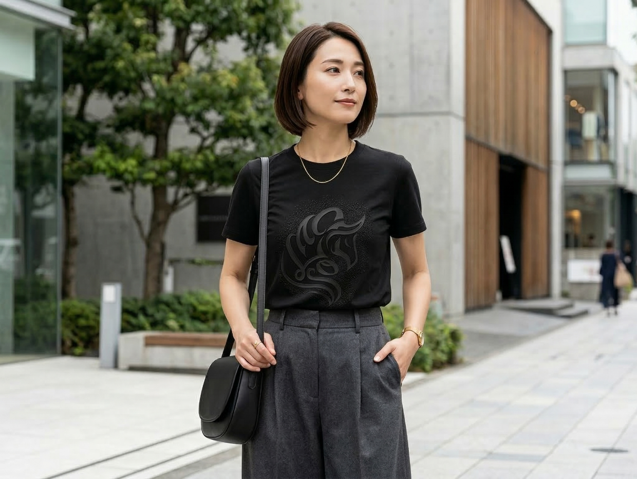 【CAVALEIROS.】エリート3Dエンブレム Tシャツ Black