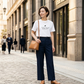 【France Galop】フランスギャロ 公式 Tシャツ (France Galop T-Shirts White)