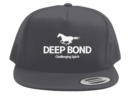 【Limited Quantity】DEEP BOND ”Challenging Spirit" Version Mesh CAP (CharcoalGrey)