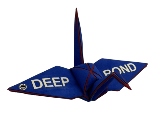 【L'hippodrome de Paris Longchamp Limited】Deep Bond Triumph of the Arc - Official Prayer for Victory - Paper Cranes (Blue)