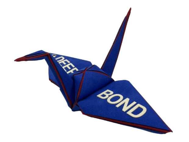 【L'hippodrome de Paris Longchamp Limited】Deep Bond Triumph of the Arc - Official Prayer for Victory - Paper Cranes (Blue)