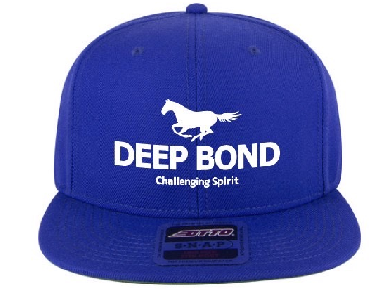 【Prix de l'Arc de Triomphe Limited】DEEPBOND "Challenging Spirit" Version - 2022 Official 3D Embroidery Cap (Royal Blue)