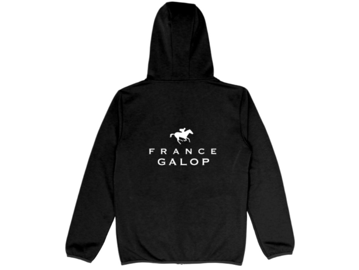 France Galop】 フランスギャロ公式 JOCKEY Hoodie Black ジョッキー France Galop】 フランスギャロ公式 JOCKEY Hoodie Black ジョッキー